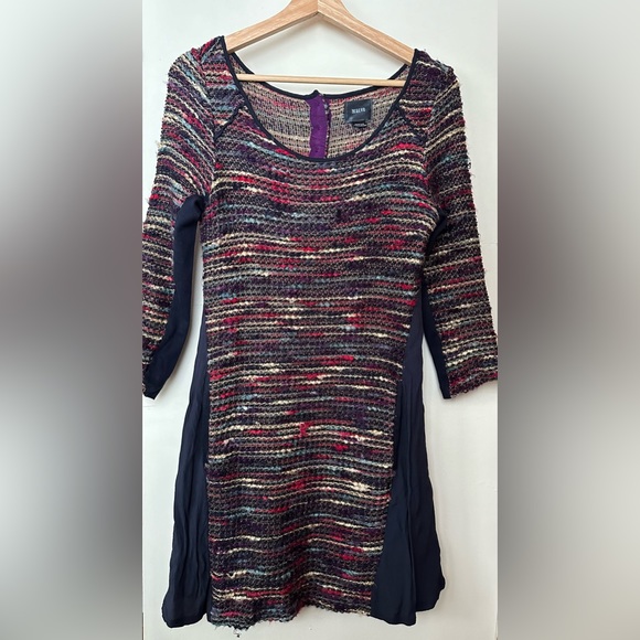 Anthropologie Maeve Boucle Multicolor Knit Dress - Picture 3 of 8